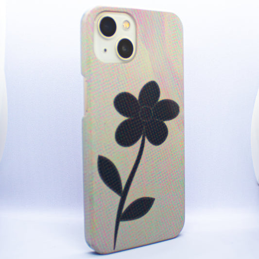 Black Flower Case — iPhone 13 & 14