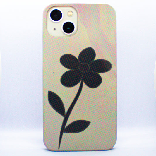 Black Flower Case — iPhone 13 & 14